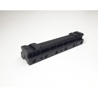 22 mm RIS rail reducing the recoil effect with mounting to 11 mm rail 